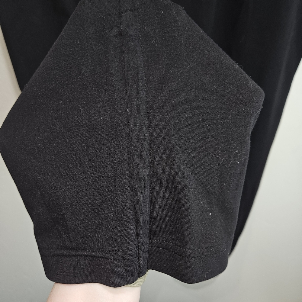 Chicos Zenergy Black Pants Adjustable Length Women's Size 4R 20 22 Pull On Comfy - Picture 6 of 10